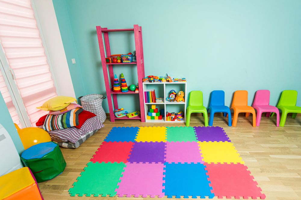 Designate an Official Play Area for Pets and Kids