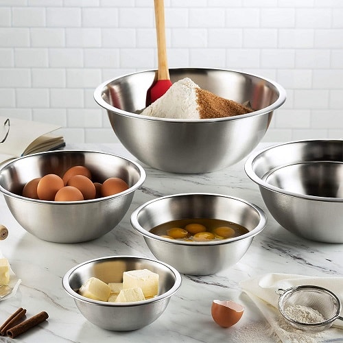 Stainless Steel Nesting Mixing Bowl Set