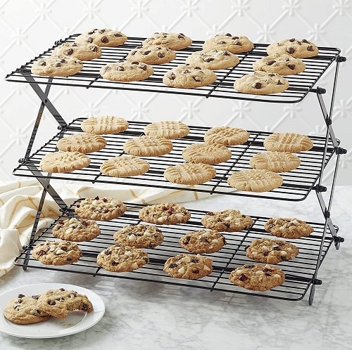 Collapsible 3-Tier Cooling Rack