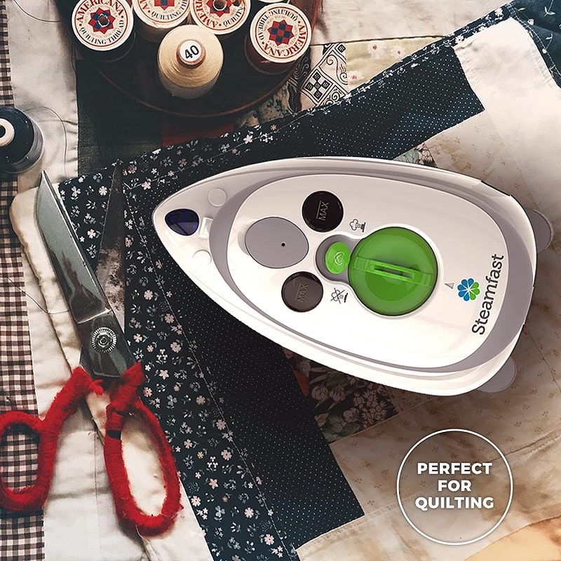 M2 Mini Project Steam Iron - for sewing, quilting, craft, and