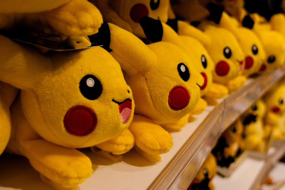 Pokemon stuffed toys