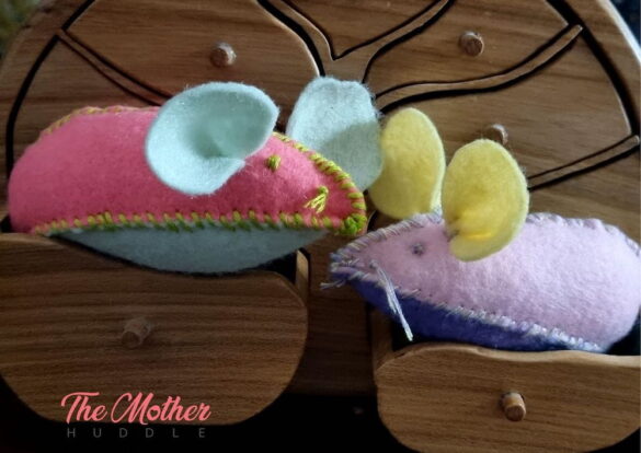 Easy Mouse Sewing Project For Kids