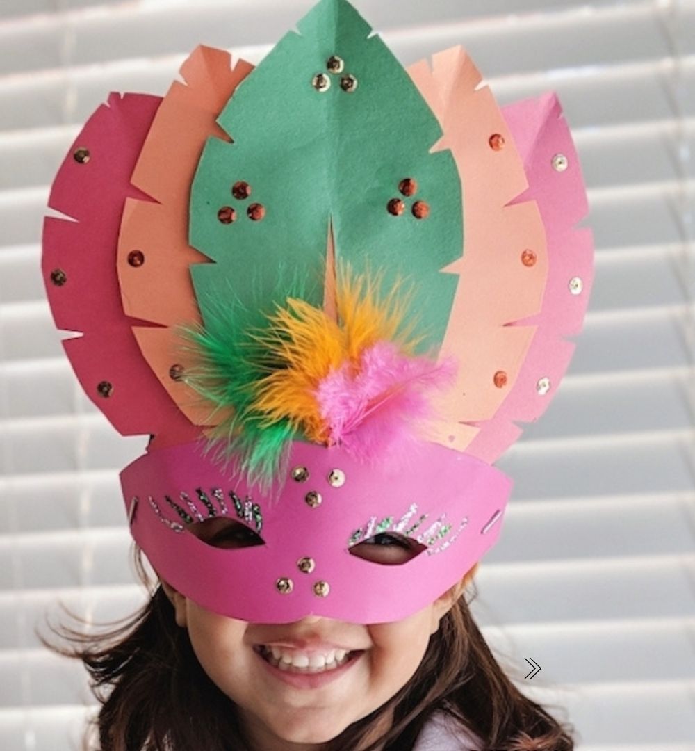 DIY Paper Mask Craft for Kids