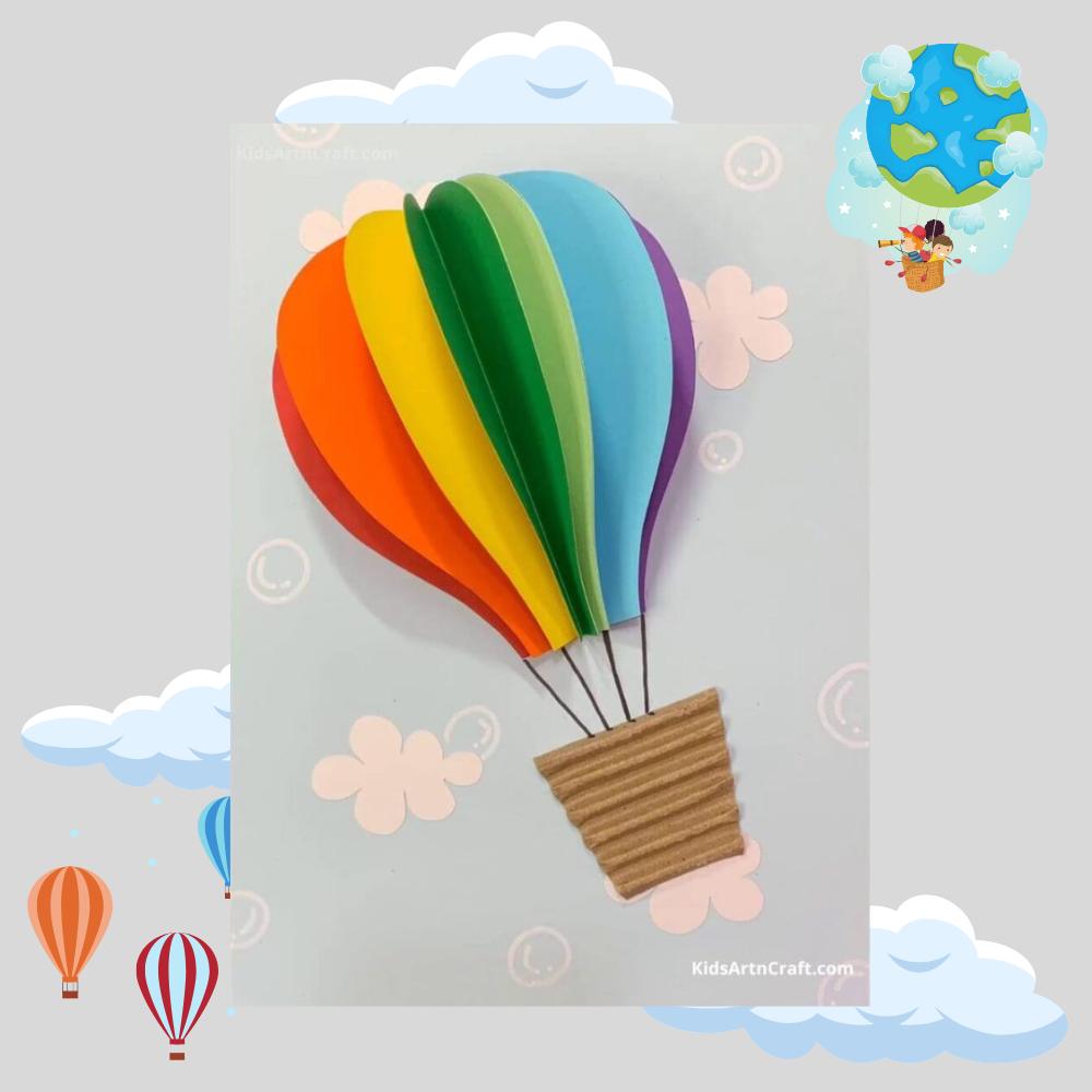 How To Make Paper Air Balloon
