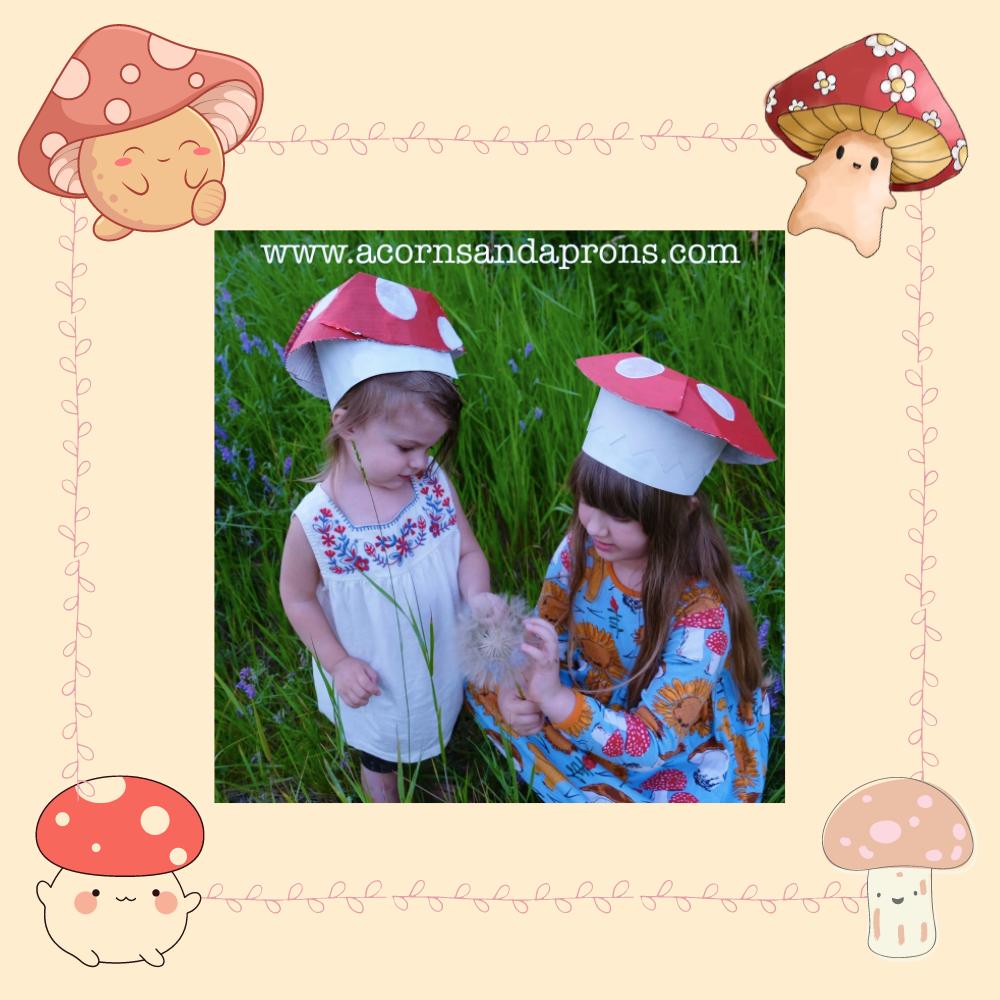 Recycled Mushroom Hats