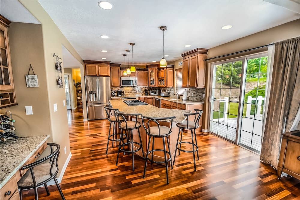 wooden design kitchen