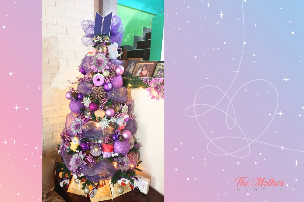 BTS THEMED CHRISTMAS TREE