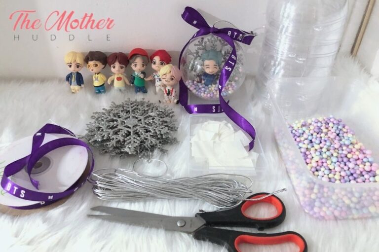 DIY BTS Christmas Tree Ornaments | The Mother Huddle