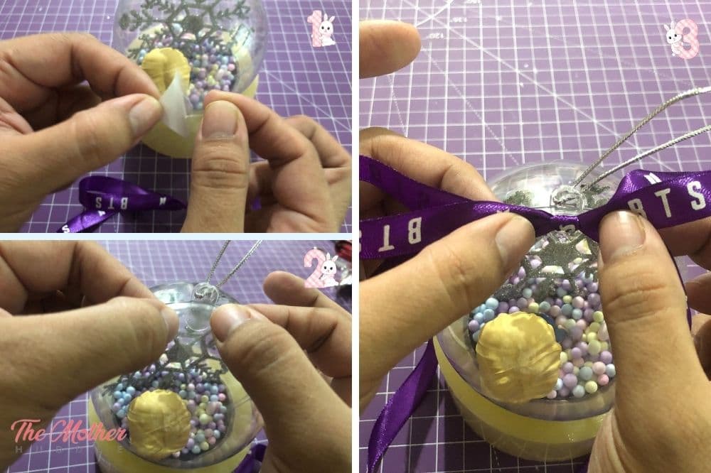 Step 10: Adding Adhesive to the Ribbon