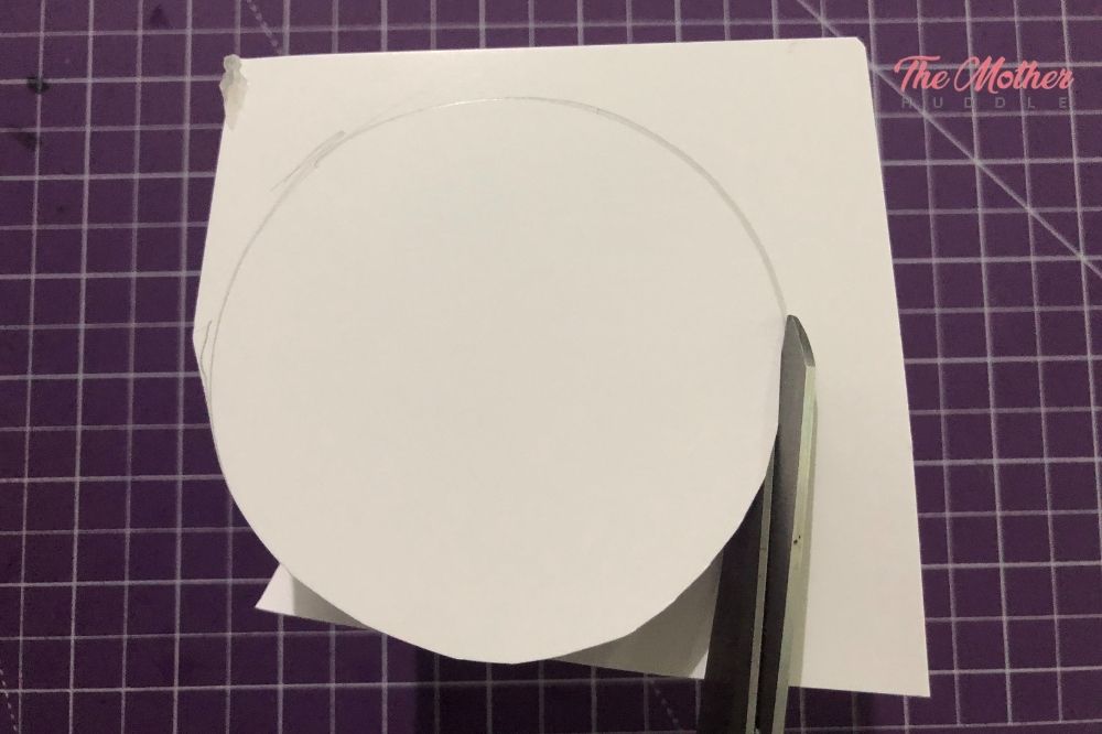 Step 2: Cutting Out the Circle Tag