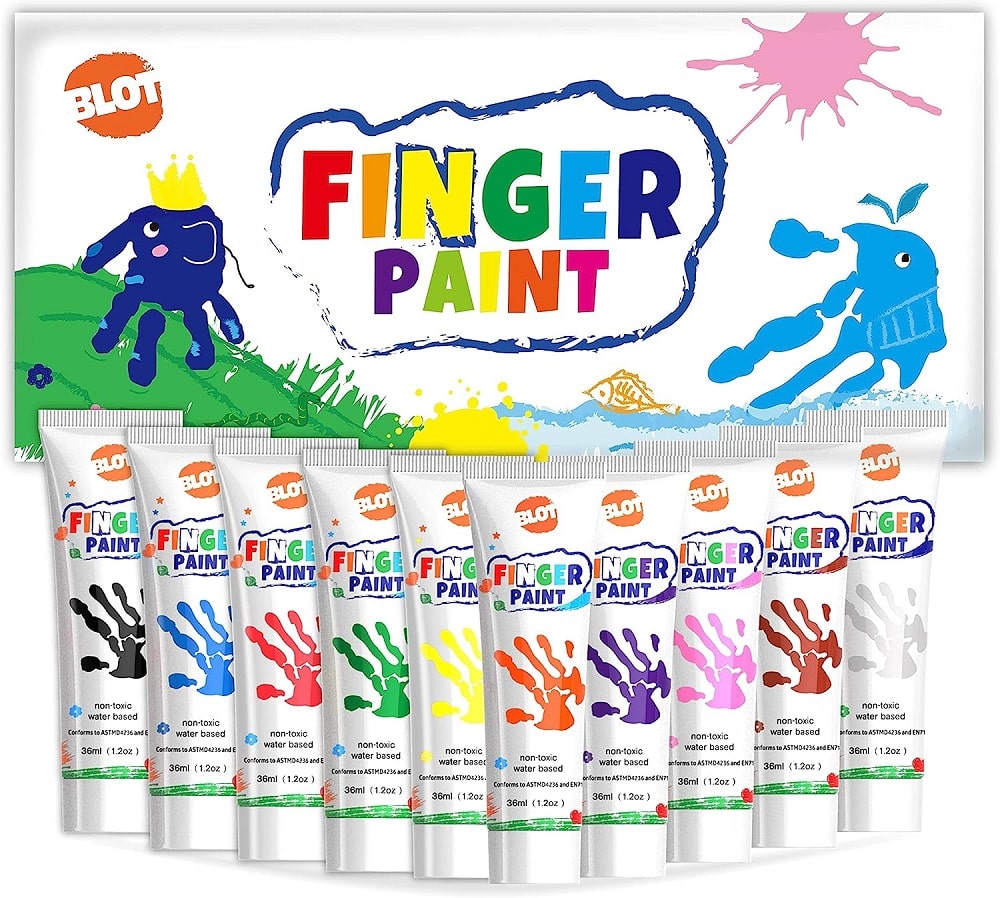 Kids Washable Finger Paint