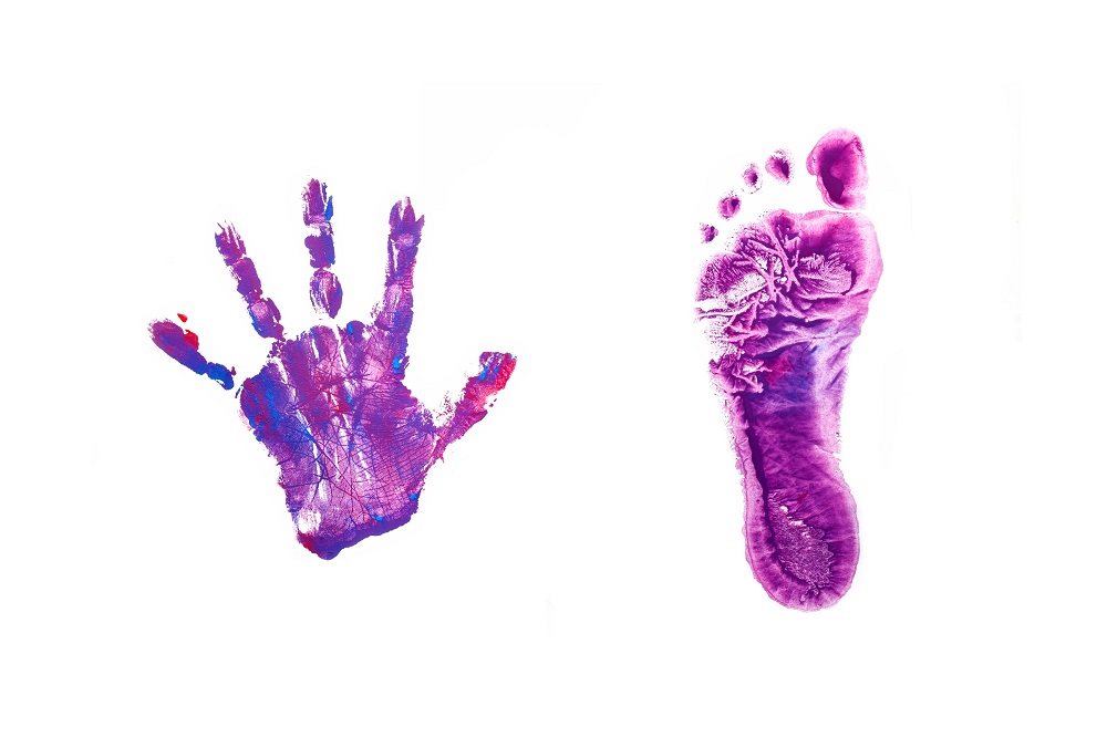 Techniques for Perfect Baby Handprint and Footprint Crafts