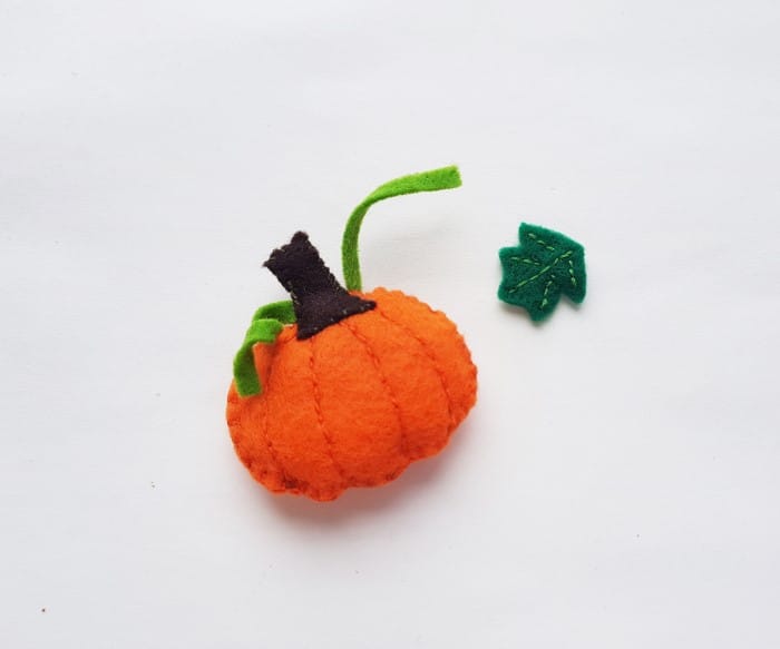 Felt Pumpkin Craft