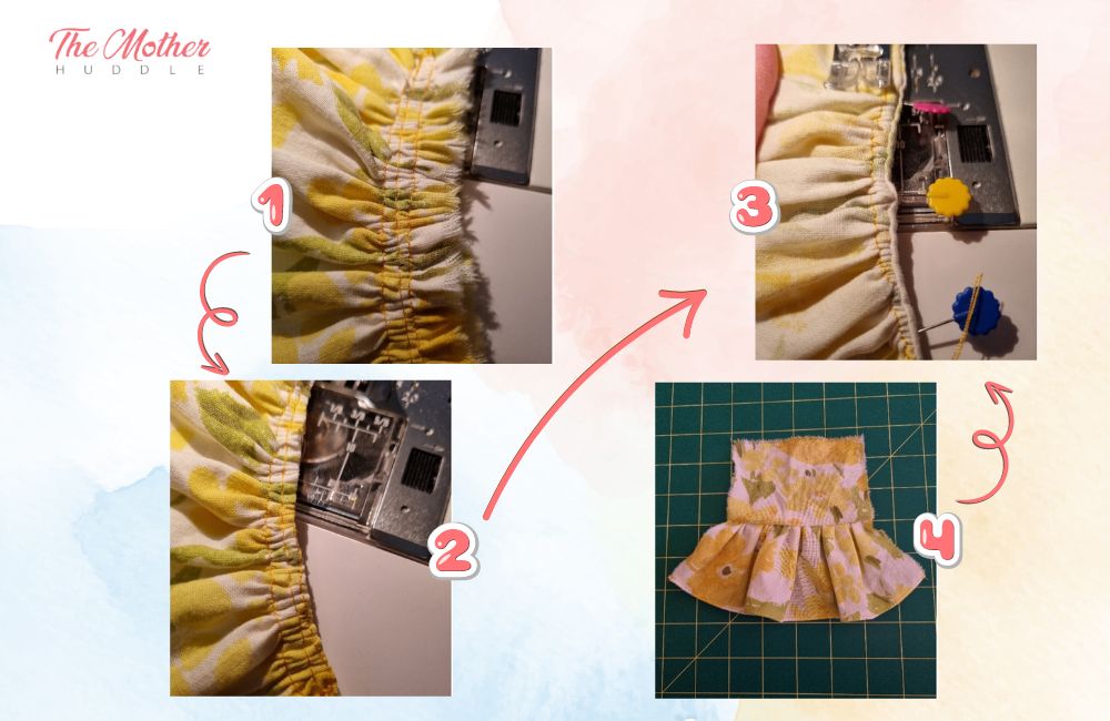 In-seam Ruffles
