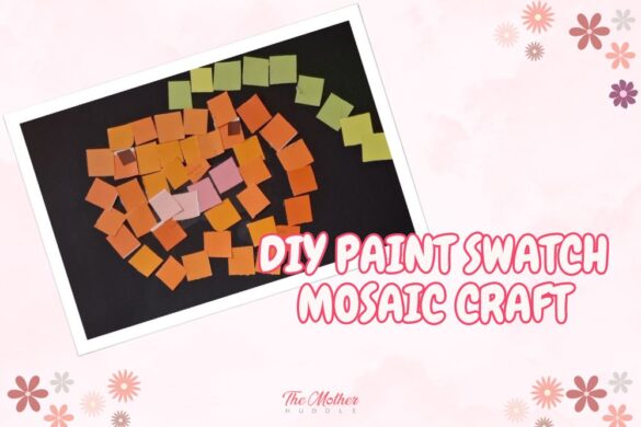 DIY Paint Swatch Mosaic Craft DIY Paint Swatch Mosaic Craft