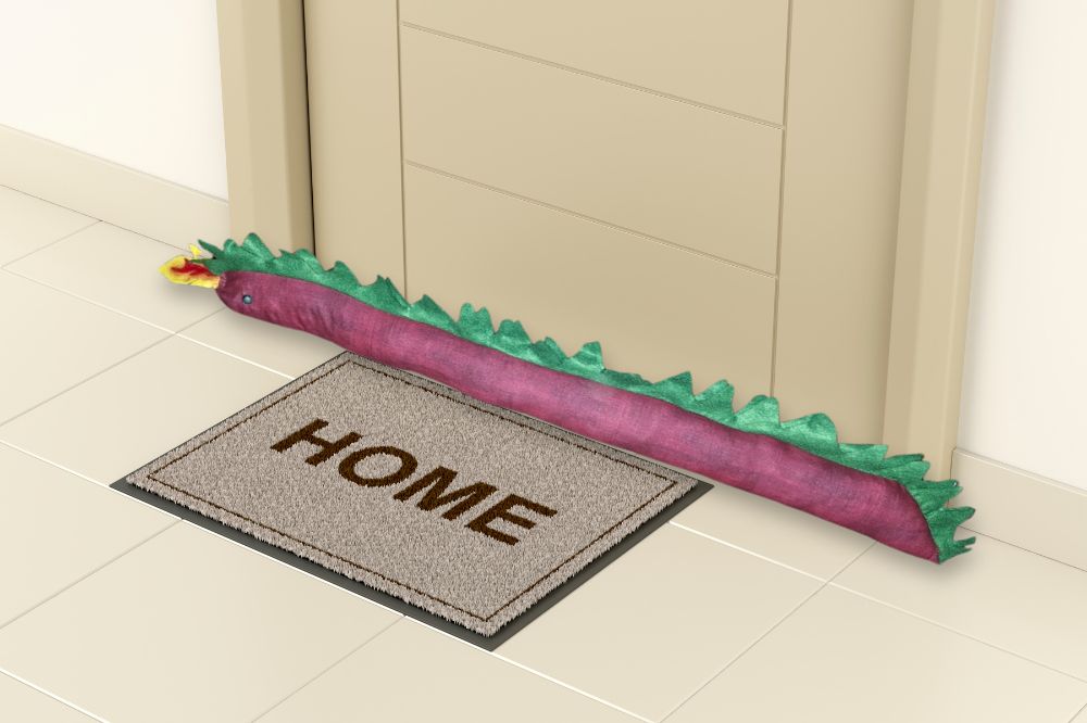 Easy DIY Door Dragon