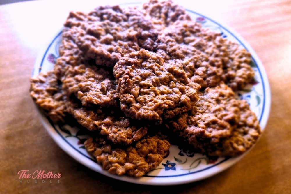 Delicious Chewy ANZAC Biscuits