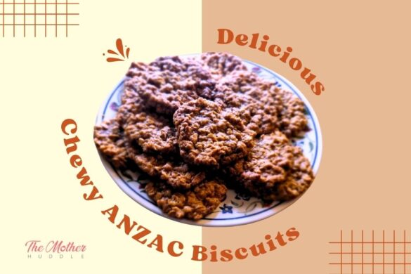 Delicious Homemade Chewy ANZAC Biscuits