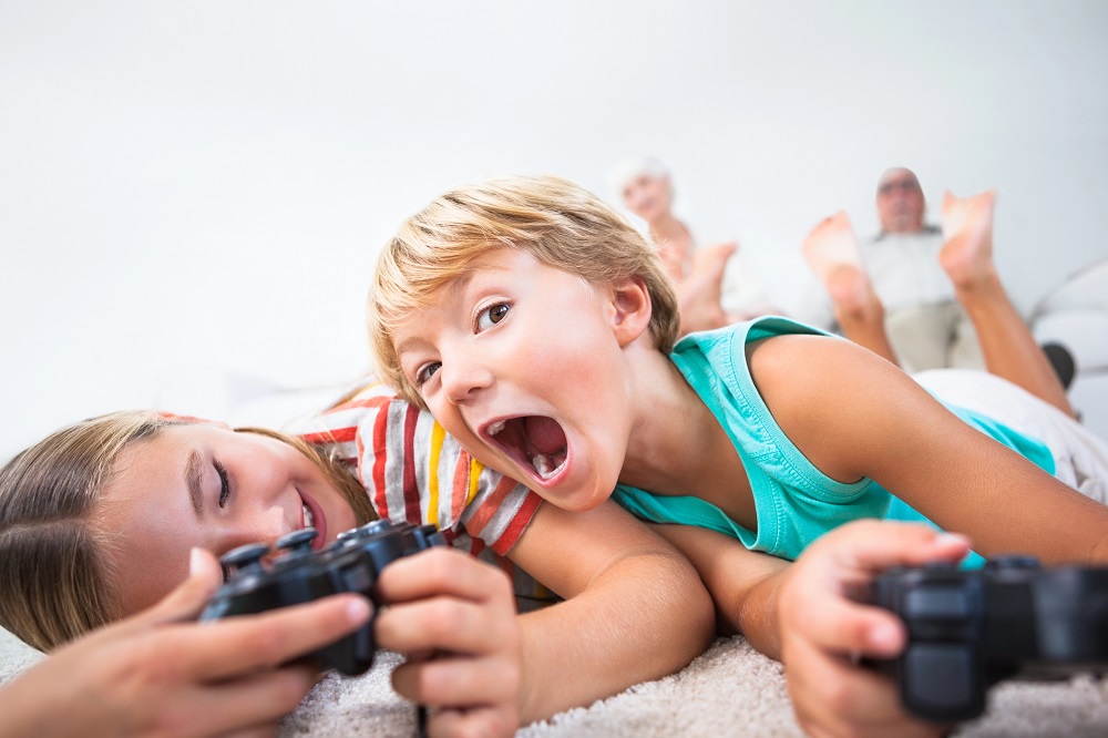 Family console gaming