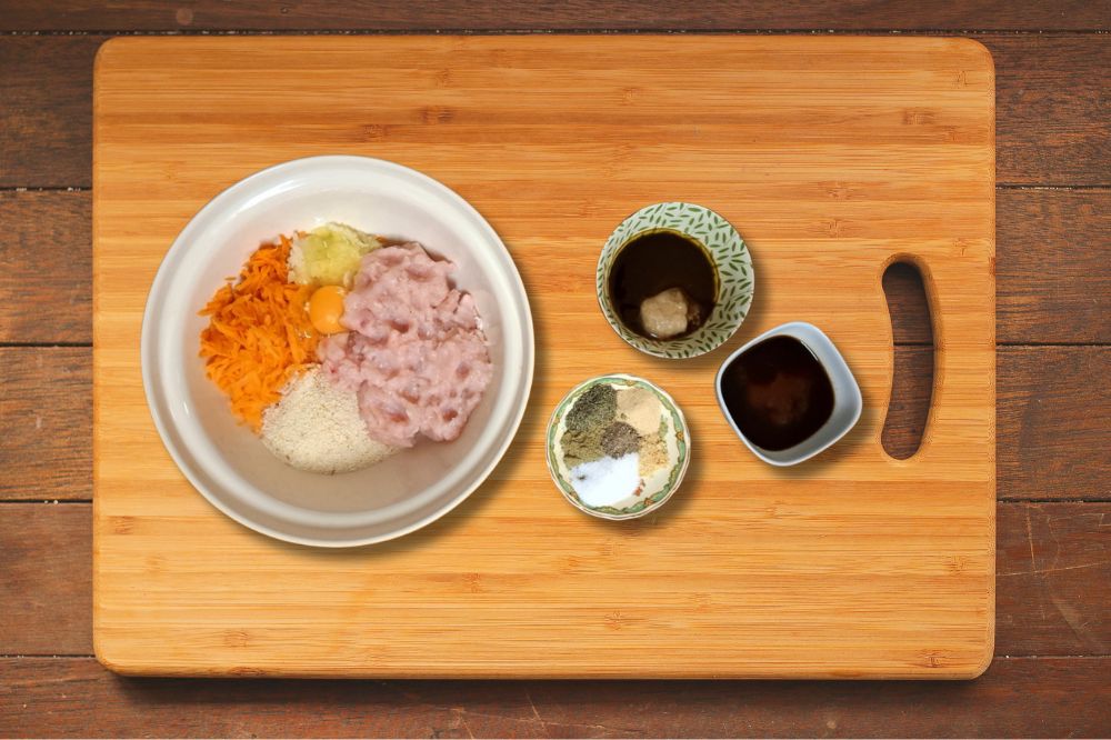 Healthy Chicken Meatloaf Ingredients
