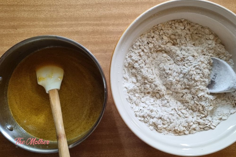 Step 1 - Chewy ANZAC Biscuits