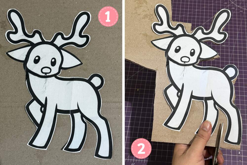 Making a Reindeer Ornament