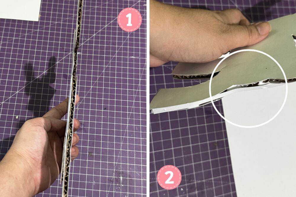 cover the sides of the reindeer