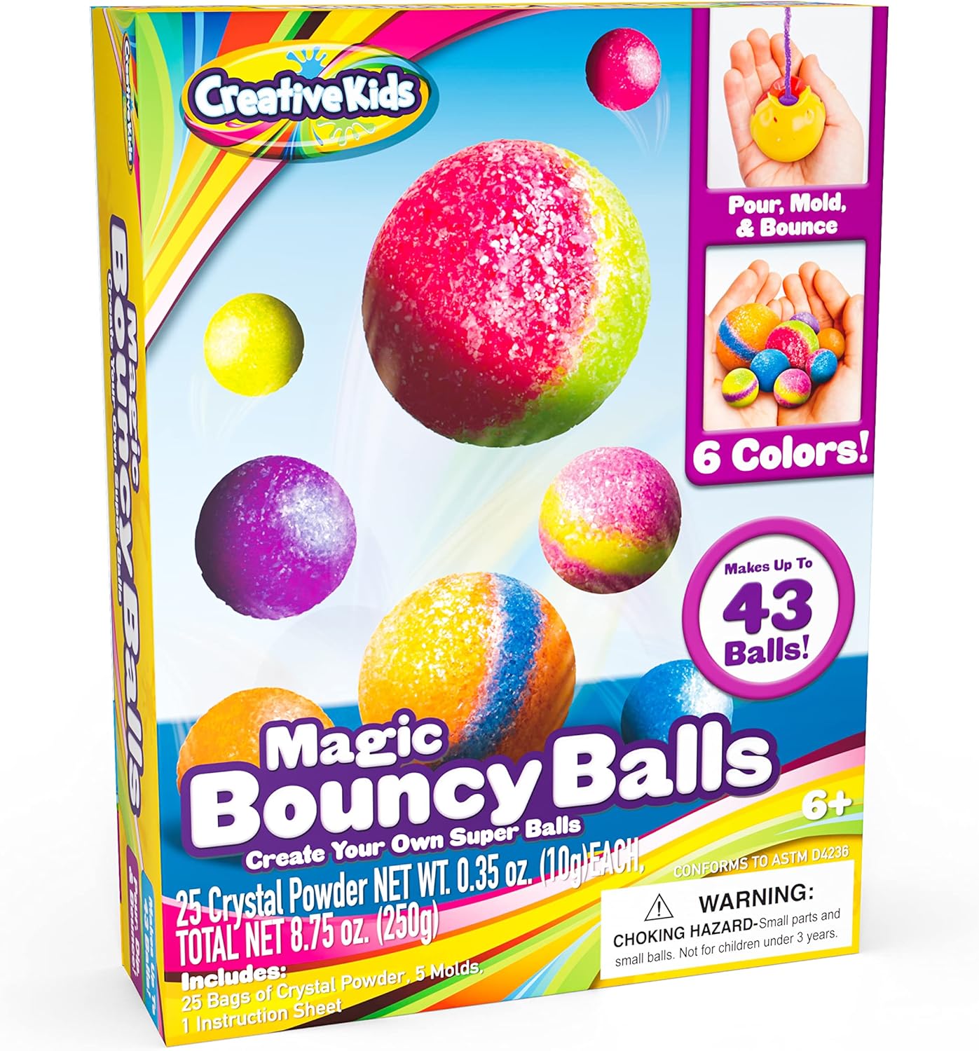 Creative Kids DIY Magic Bouncy Balls