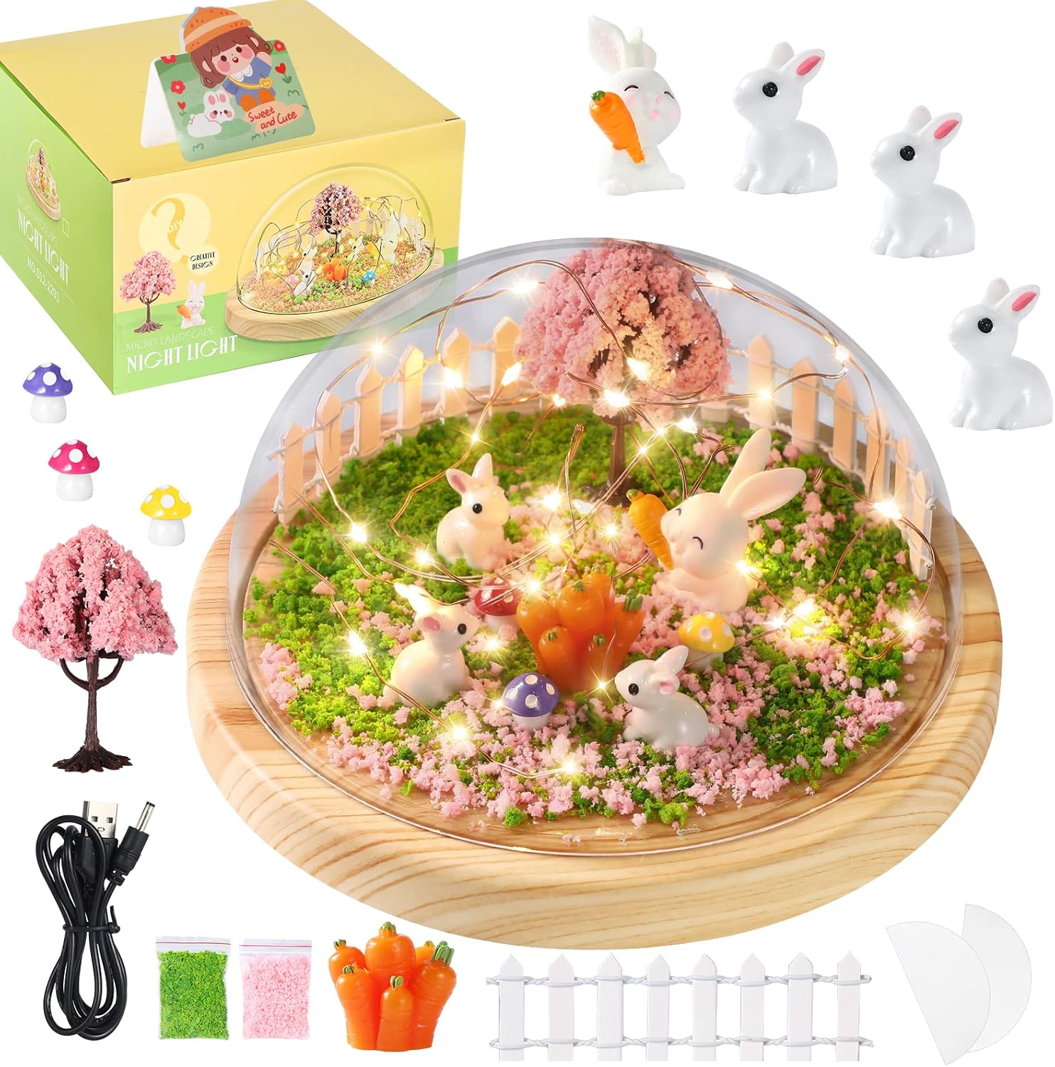 Make Your Own Bunny Night Light 