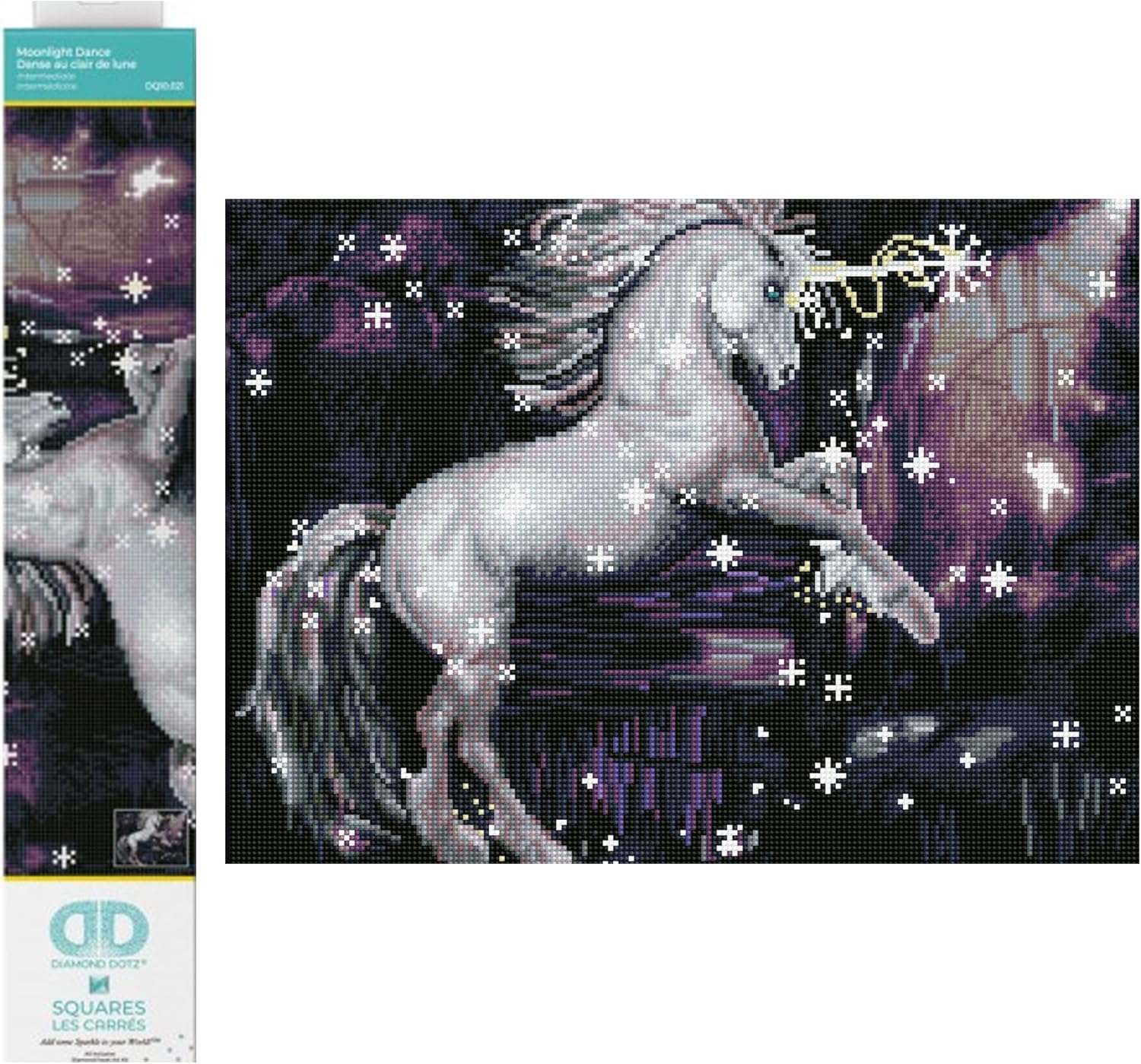 DIAMOND DOTZ Moonlight Dance Unicorn