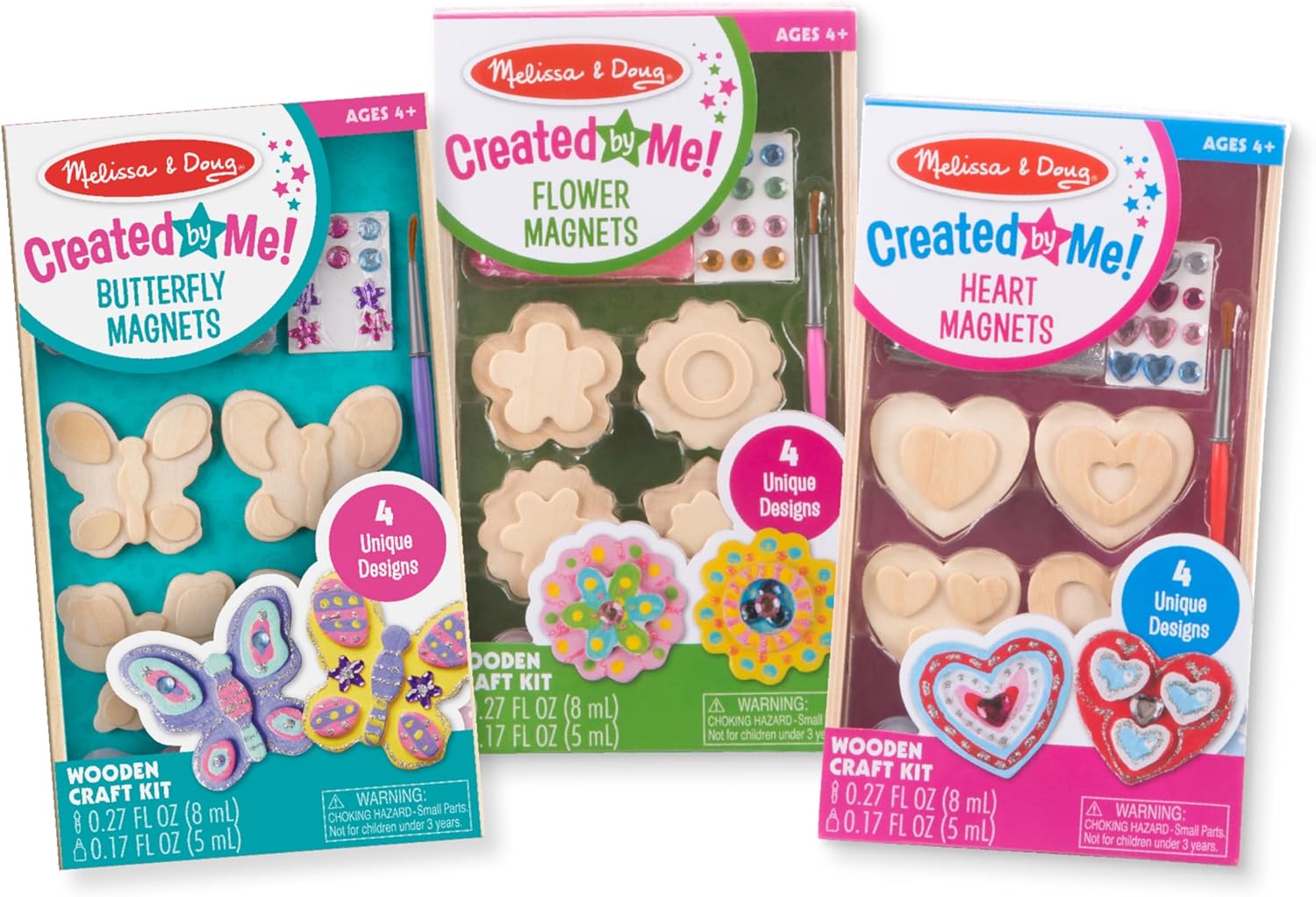 Melissa & Doug Paint & Decorate Your Own Wooden Magnets