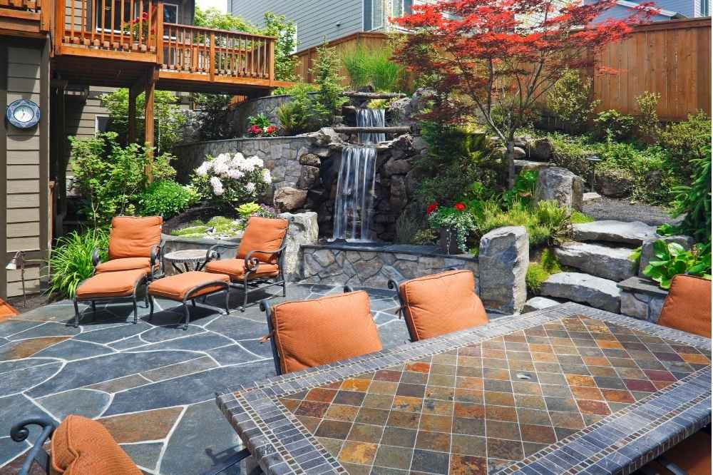 outdoor backyard space