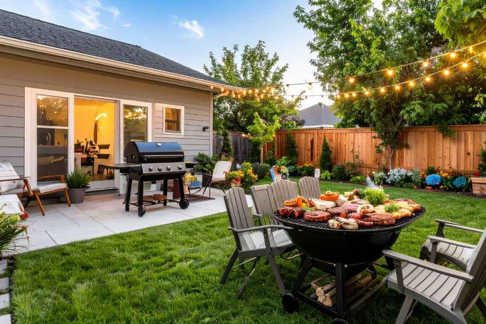 Cozy backyard