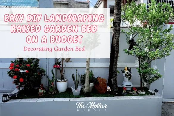 Easy DIY Landscaping Raised Garden Bed On A Budget
