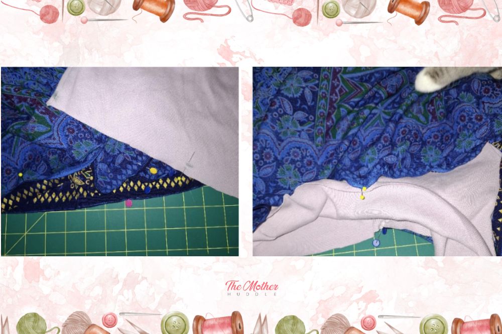 Easy Empire Dress Step 3