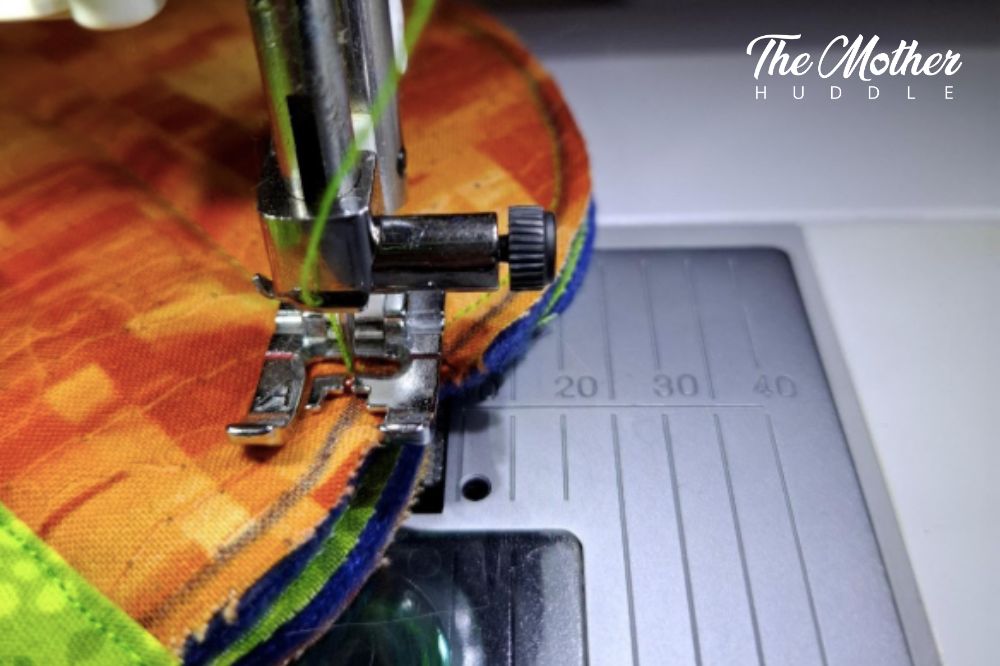 DIY Autumnal Pot Holders Pumpkin Step 5