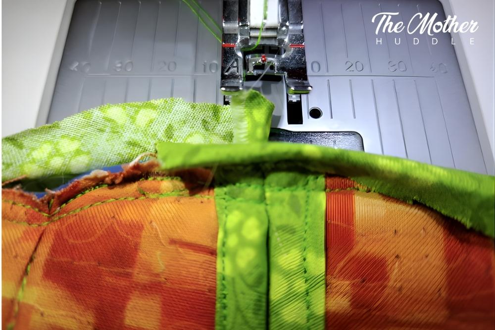 DIY Autumnal Pot Holders Pumpkin Step 9