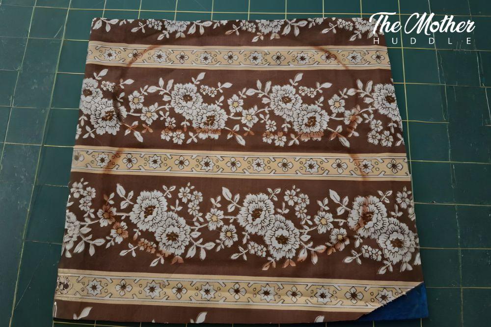 DIY Acorn Potholder Step 1