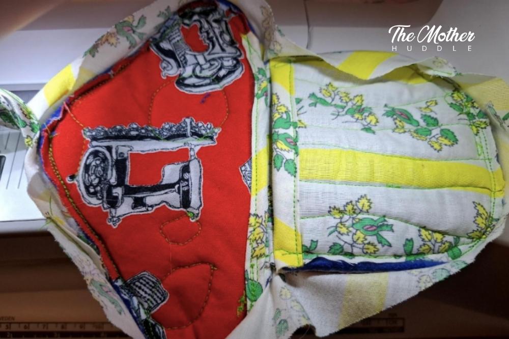 Step 8 - the front of them mushroom that hasn't sewn yet