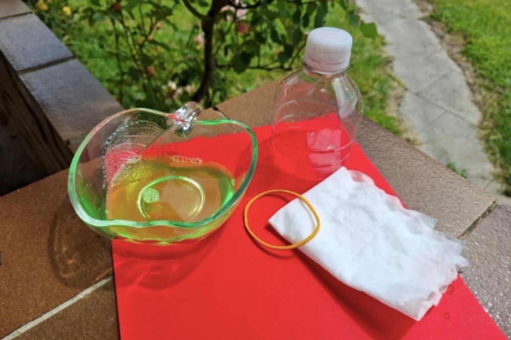 DIY Bottle Bubbles Materials Needed