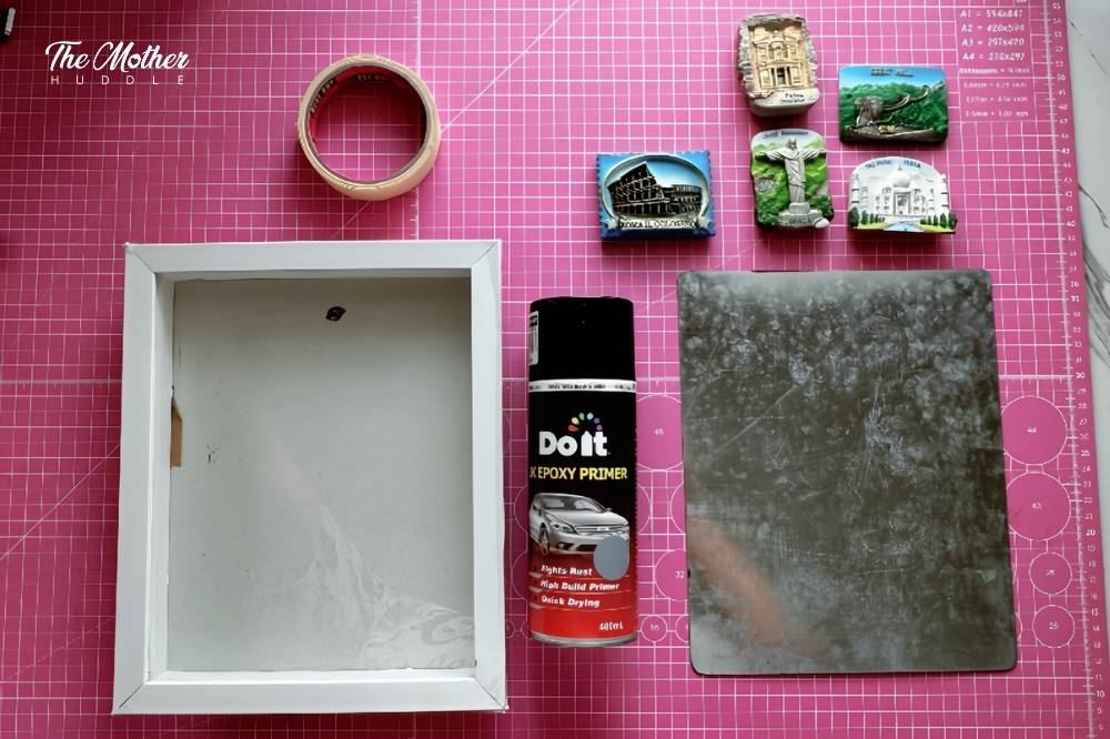 DIY Ref Magnet Frame Materials Needed