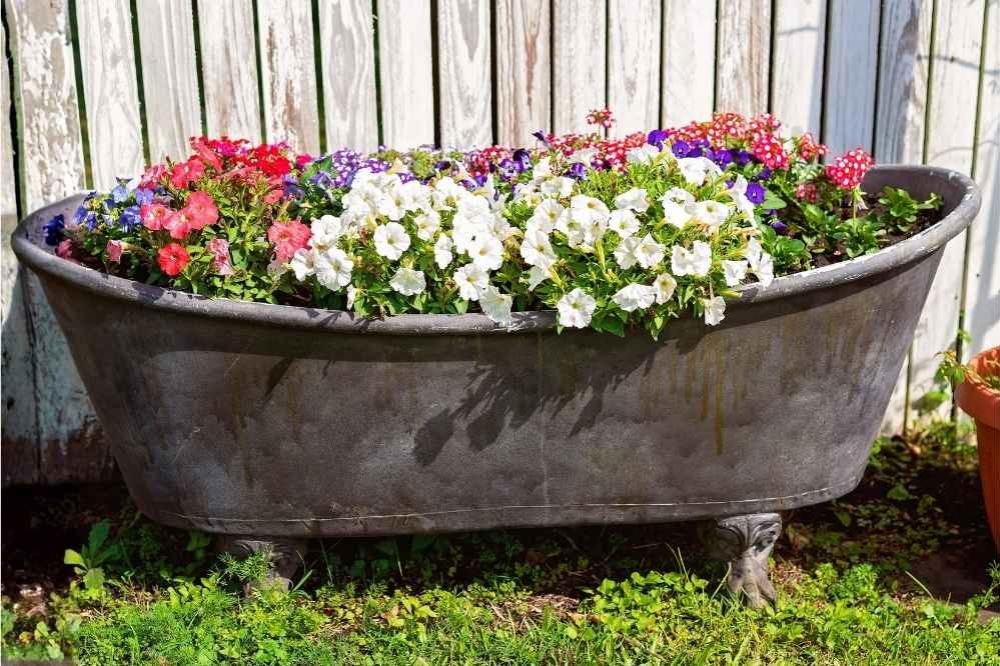 How to Repurpose Containers for Garden Beds
