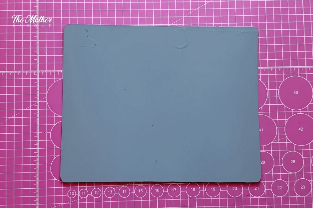 Spray painted Metal sheet