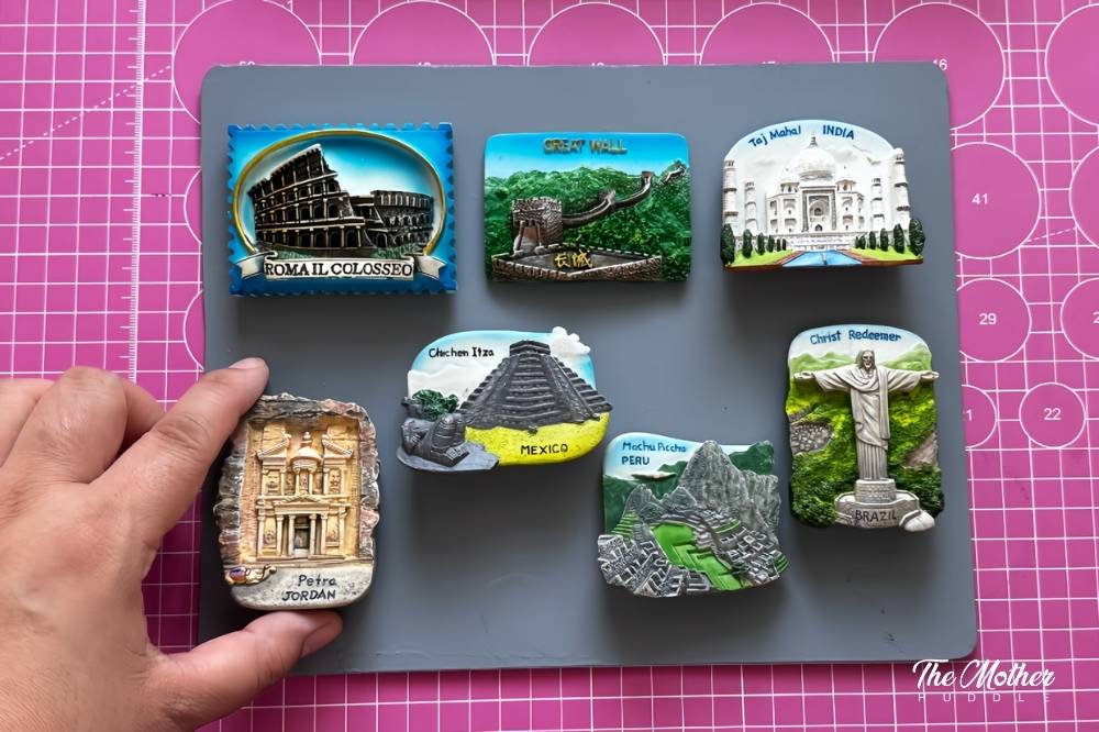 Step 3 Place Your Ref Magnets On The Metal Sheet