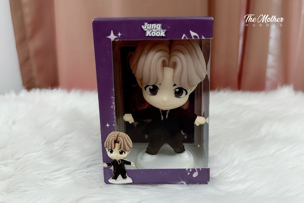 DIY BTS Tiny Tan Display Box