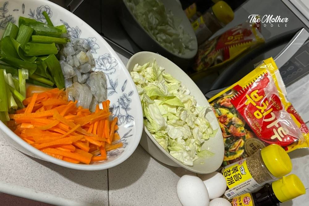 Korean Pancake Ingredients
