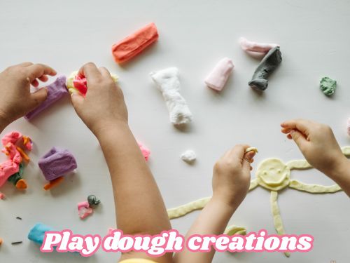 Play dough creations