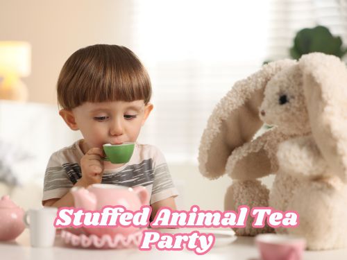 Stuffed Animal Tea Party