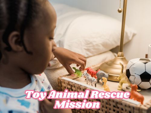 Toy animal rescue mission