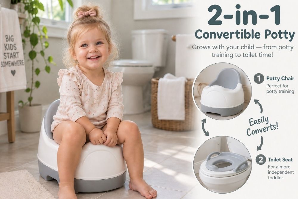 2-in-1 or Convertible Potty